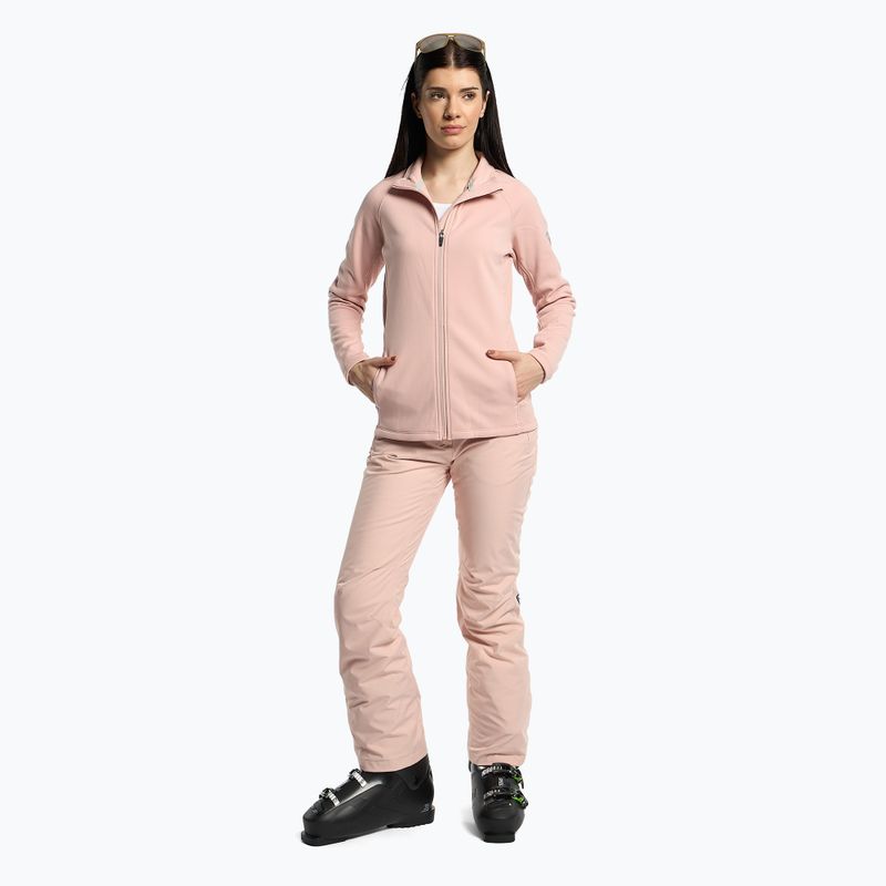 Кофта лижна жіноча Rossignol Classique Clim pink 2