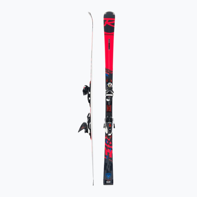 Лижі гірські Rossignol HERO ELITE LT TI K + NX12 чорно-червоні RRJ04LC 2
