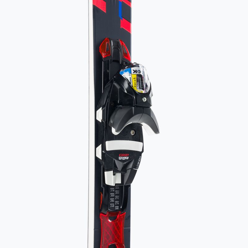 Лижі гірські Rossignol HERO ELITE LT TI K + NX12 чорно-червоні RRJ04LC 6
