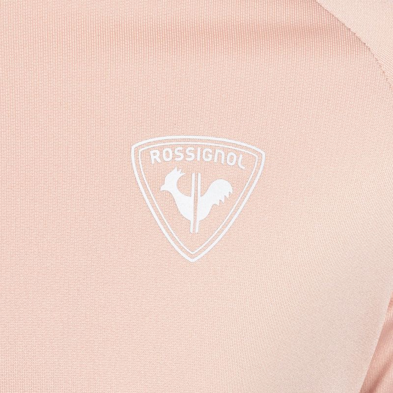 Кофта лижна дитяча Rossignol Girl Warm Stretch powder pink 8