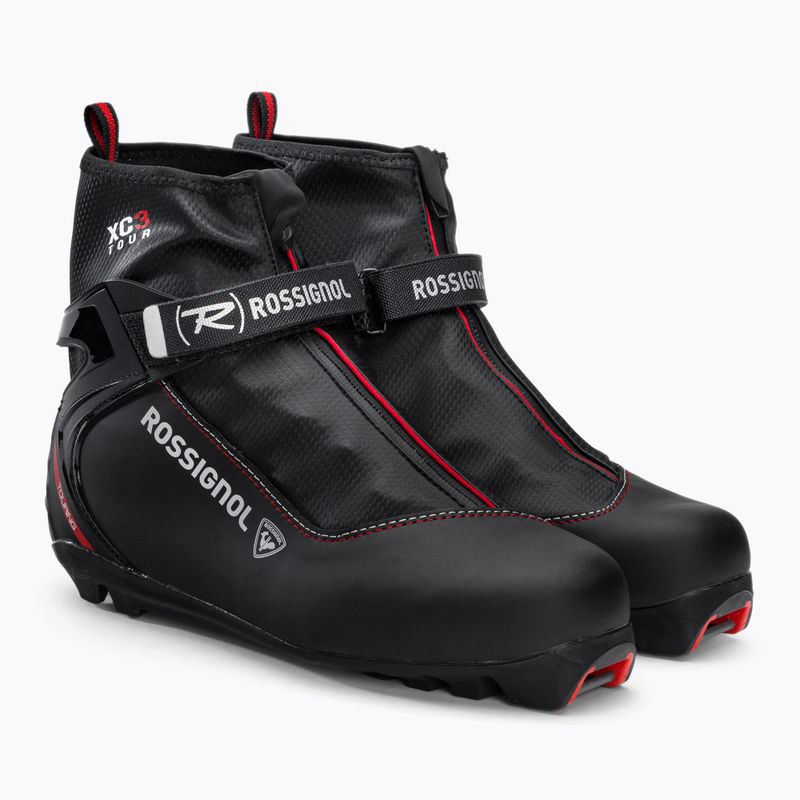 Черевики для бігових лиж чоловічі Rossignol XC-3 black 4
