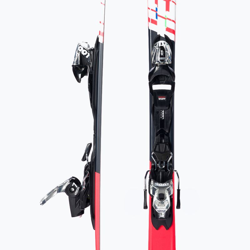 Лижі гірські дитячі Rossignol HERO JR XP JR + XP7 GW чорно-червоні RRJ01JY 5