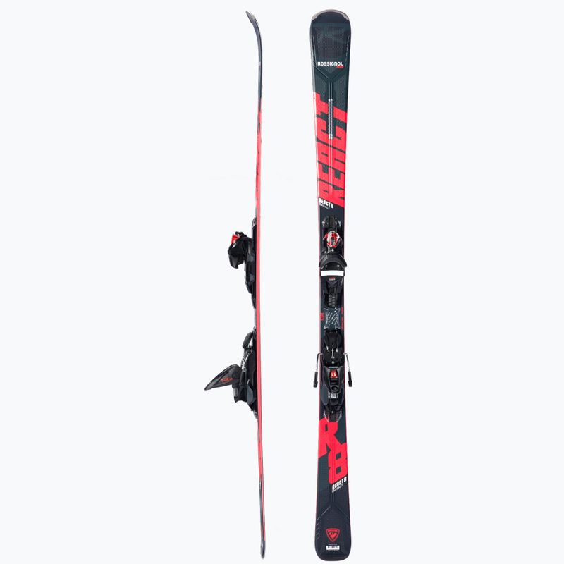 Лижі гірські Rossignol REACT 8 HP + NX12 чорні RRJ01LK 2