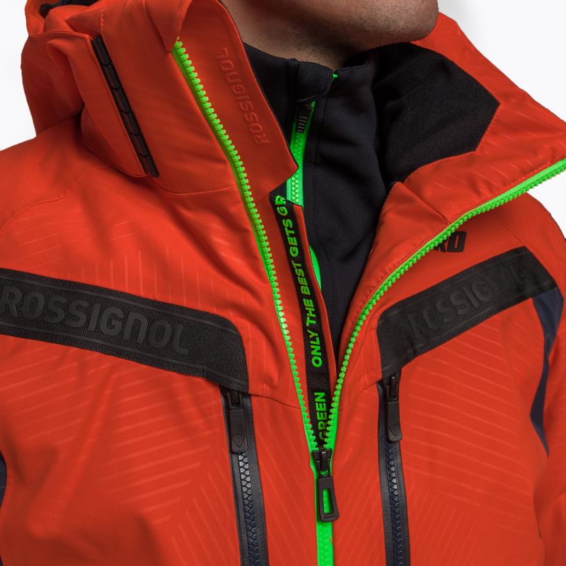 Куртка лижна чоловіча Rossignol Hero Aile Jkt neon red 13