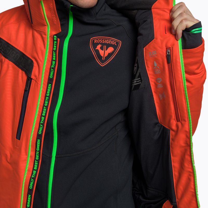 Куртка лижна чоловіча Rossignol Hero Aile Jkt neon red 14