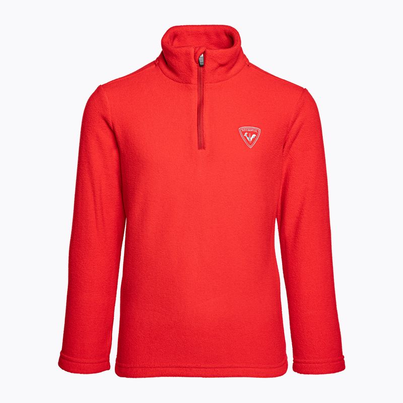 Кофта лижна дитяча Rossignol 1/2 Zip Fleece orange 6