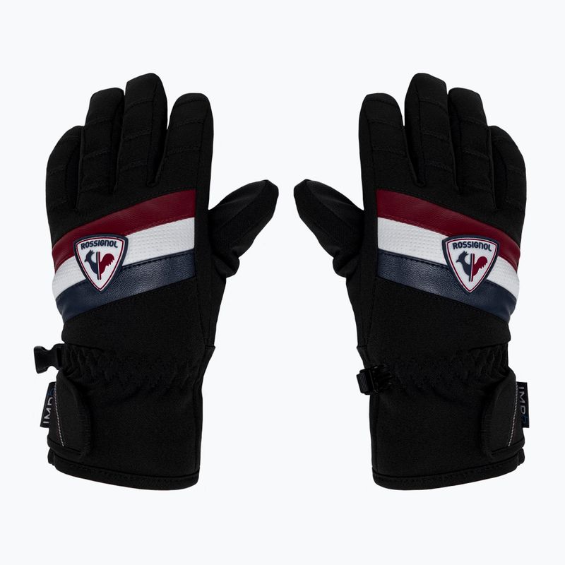 Рукавиці лижні дитячі Rossignol Jr Sport Chic Stretch Impr чорні RLJYG07 3
