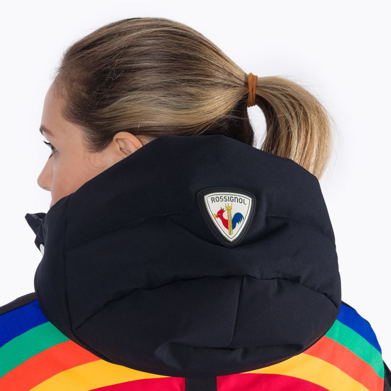 Куртка лижна жіноча Rossignol Rainbow чорна RLJWJ28 5