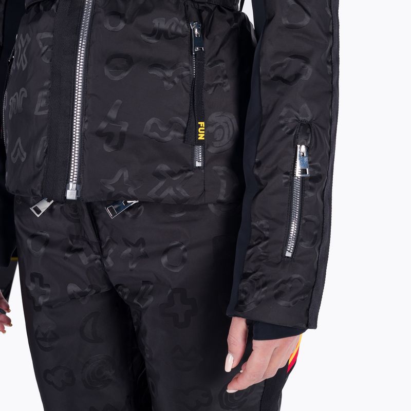 Куртка лижна жіноча Rossignol Rainbow чорна RLJWJ28 8