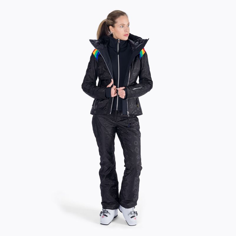 Штани лижні жіночі Rossignol W Rainbow чорні RLJWP10 2