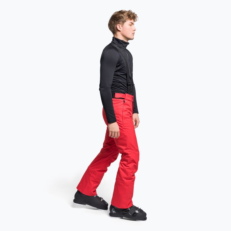 Штани лижні чоловічі  Rossignol Ski червоні RL KMP 04 3