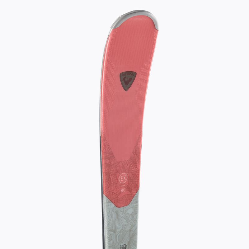 Жіночі гірські лижі Rossignol Experience 80 CA + кріплення XP11 рожевий/білий 8