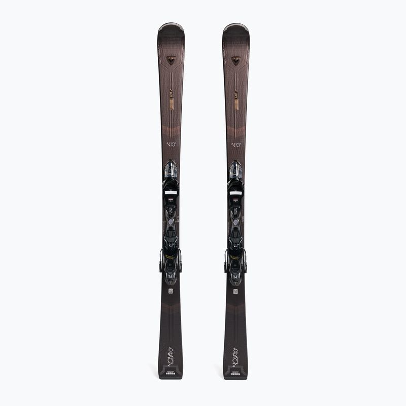 Лижі гірські жіночі Rossignol Nova 10 TI + XP11 black