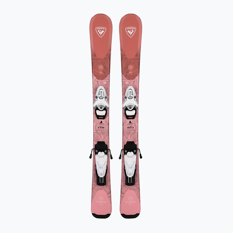 Лижі гірські дитячі Rossignol Experience 80 W Pro + Kid4 pink 12