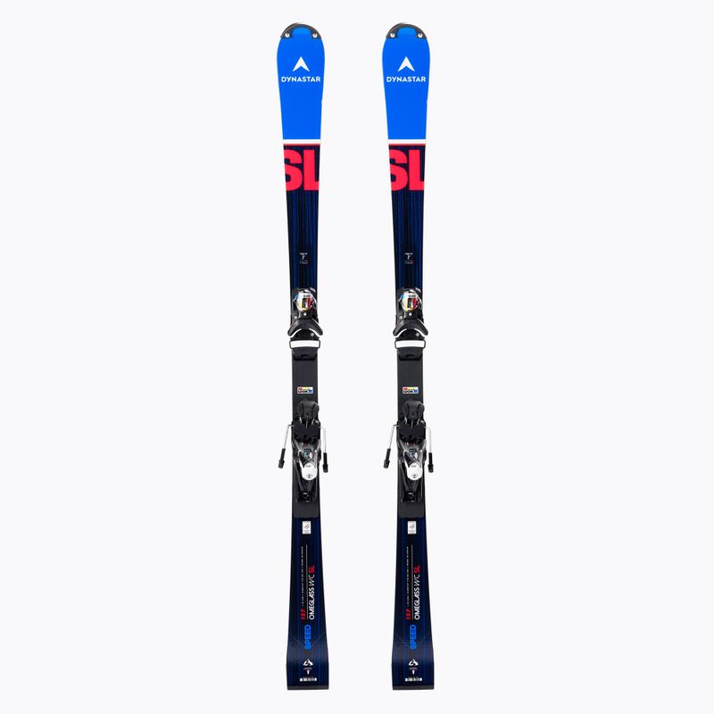 Лижі гірські Dynastar Omeglass WC Fis SL R22 + SPX12 R чорні DRKAI03