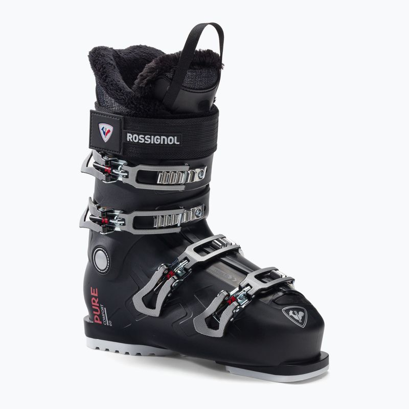 Черевики лижні жіночі Rossignol PURE COMFORT 60 чорні RBK8230
