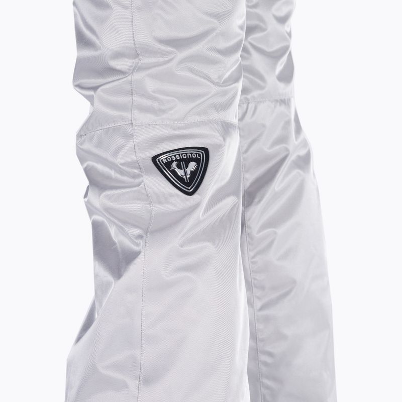 Штани лижні жіночі Rossignol W Ski Metallic срібрні RLIWP05 4
