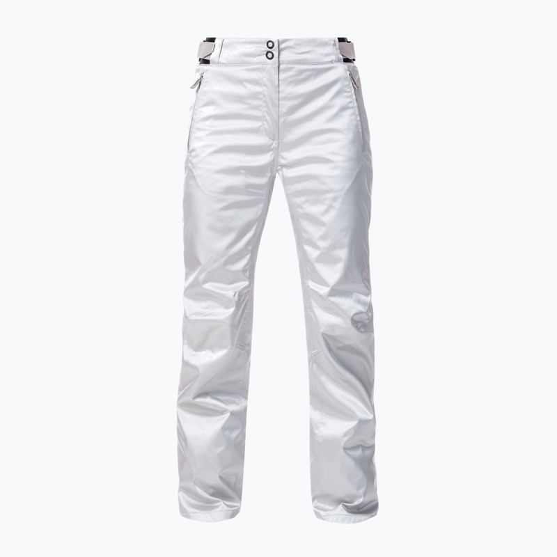 Штани лижні жіночі Rossignol W Ski Metallic срібрні RLIWP05 7