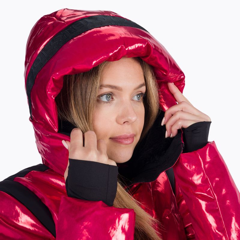 Куртка лижна жіноча Rossignol Cosmic Down red 7