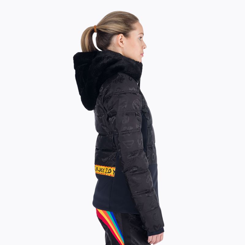 Куртка лижна жіноча Rossignol Twins Down black 3