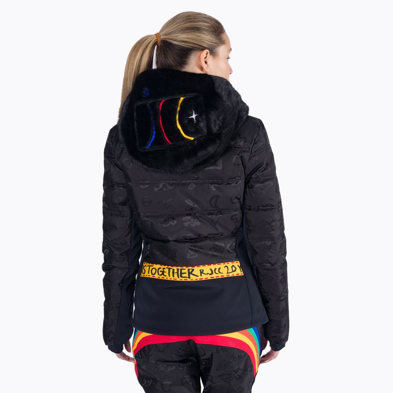 Куртка лижна жіноча Rossignol Twins Down black 4