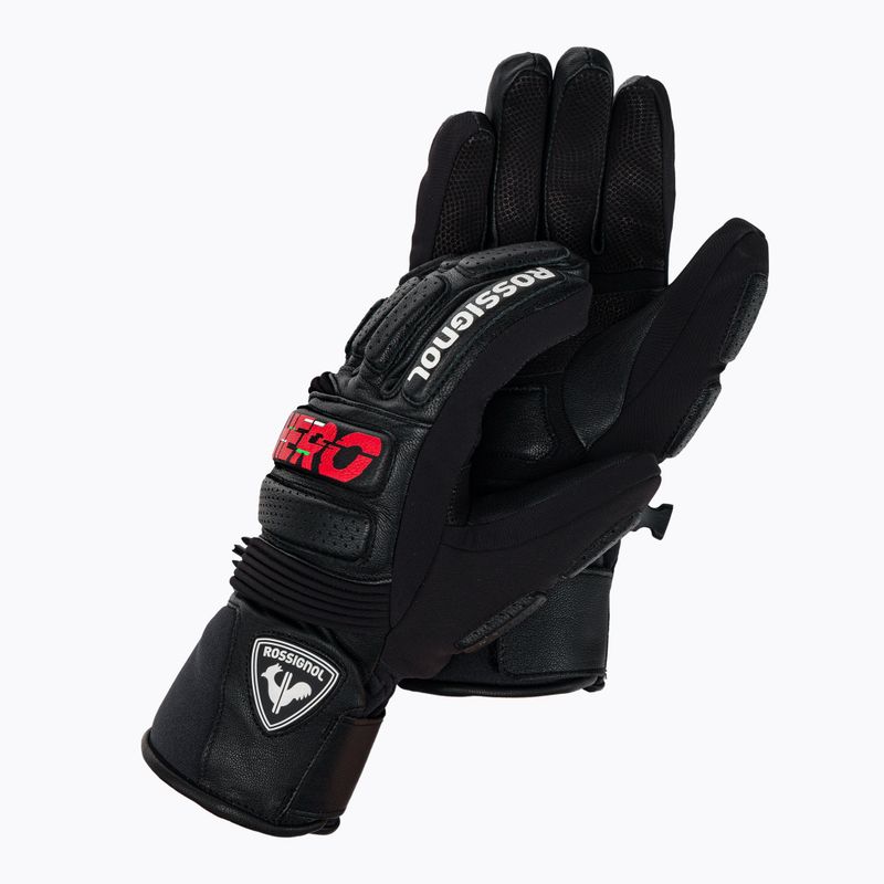 Рукавиці лижні чоловічі Rossignol Wc Expert Lth Impr G чорні RLKMG04