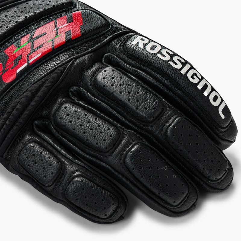Рукавиці лижні чоловічі Rossignol Wc Expert Lth Impr G чорні RLKMG04 5