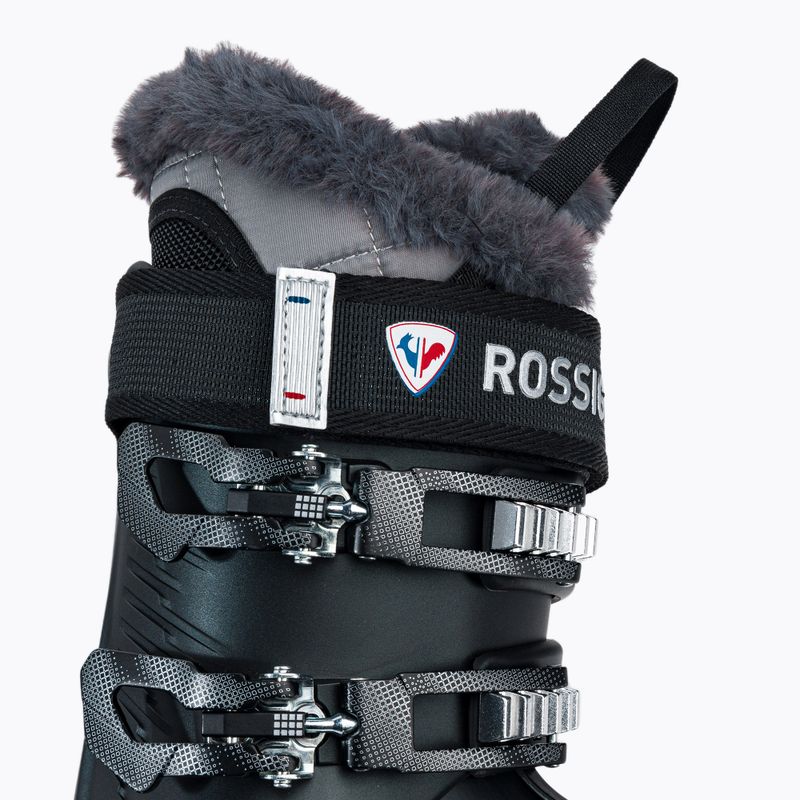 Черевики лижні жіночі Rossignol Pure 70 metal black 6