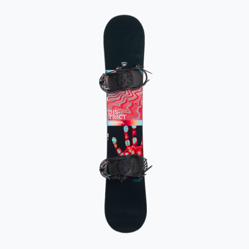 Сноуборд Rossignol District Infrablack Wide + Battle XL black/red 3