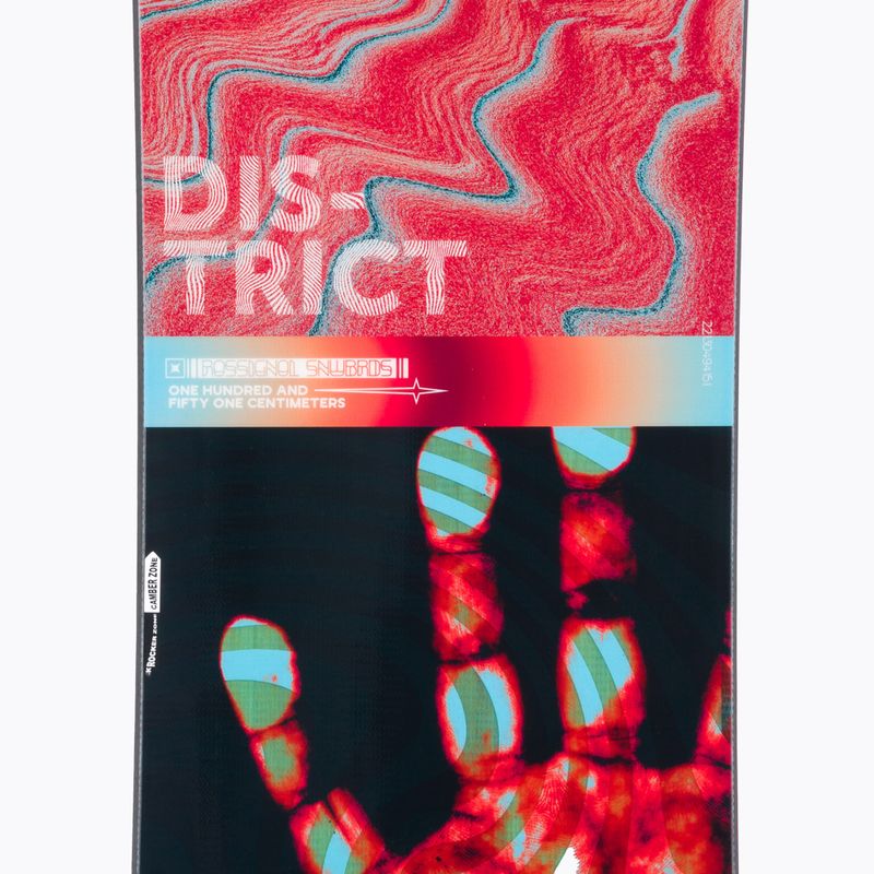 Сноуборд Rossignol District Infrablack Wide + Battle XL black/red 5