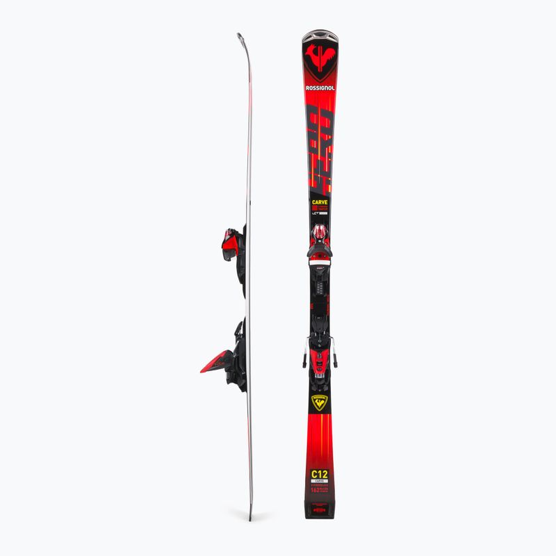 Лижі гірські Rossignol Hero Carve K + NX12 red 2