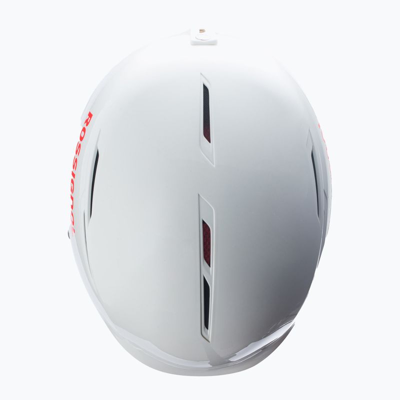 Гірськолижний шолом Rossignol Hero Slalom Impacts + Chinguard білий 8