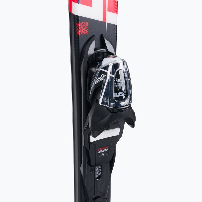 Лижі гірські дитячі Rossignol Hero 130-150 + XP7 red 7