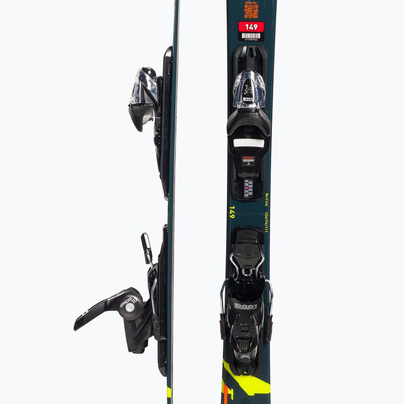 Лижі гірські Rossignol React RTX + Xpress 10 GW yellow/black 4