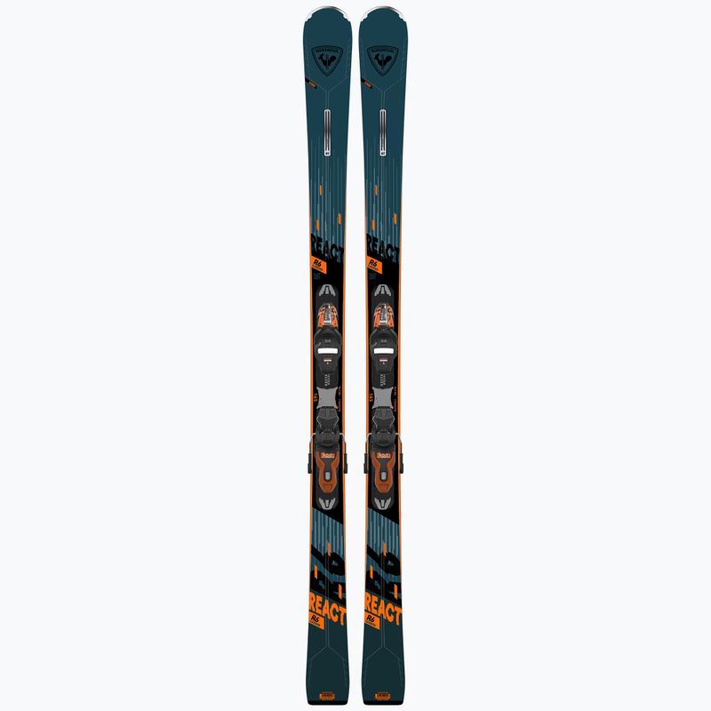Гірські лижі Rossignol React 6 CA + кріплення XP11 сині 9