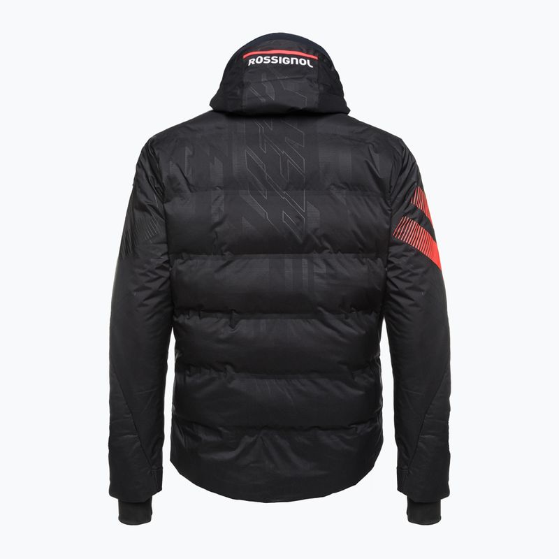 Куртка лижна чоловіча Rossignol Hero Depart black/red 10