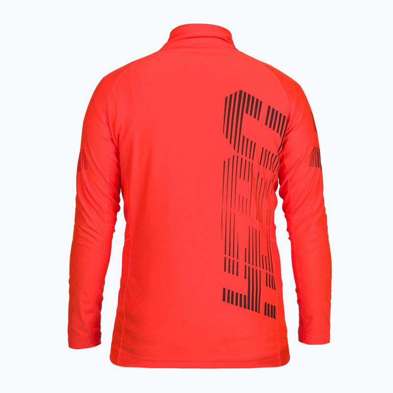 Кофта лижна чоловіча Rossignol Classique Hero 1/2 Zip red 2
