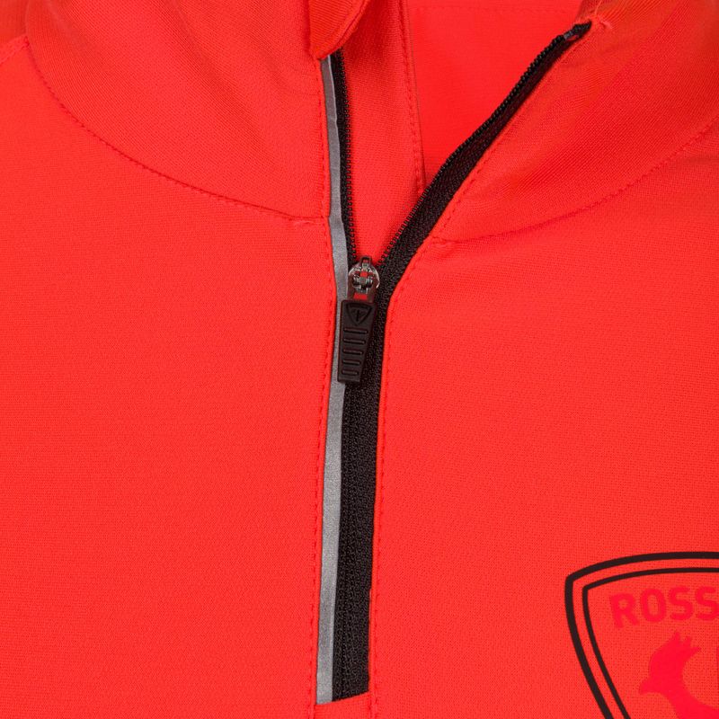 Кофта лижна чоловіча Rossignol Classique Hero 1/2 Zip red 5
