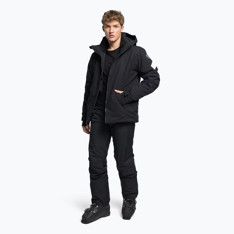 Куртка лижна чоловіча Rossignol Controle black/white 2
