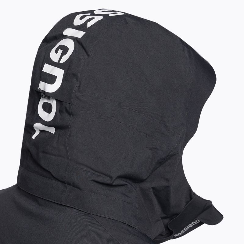 Куртка лижна чоловіча Rossignol Controle black/white 6