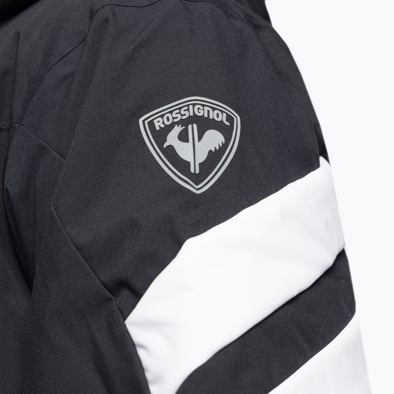 Куртка лижна чоловіча Rossignol Controle black/white 8