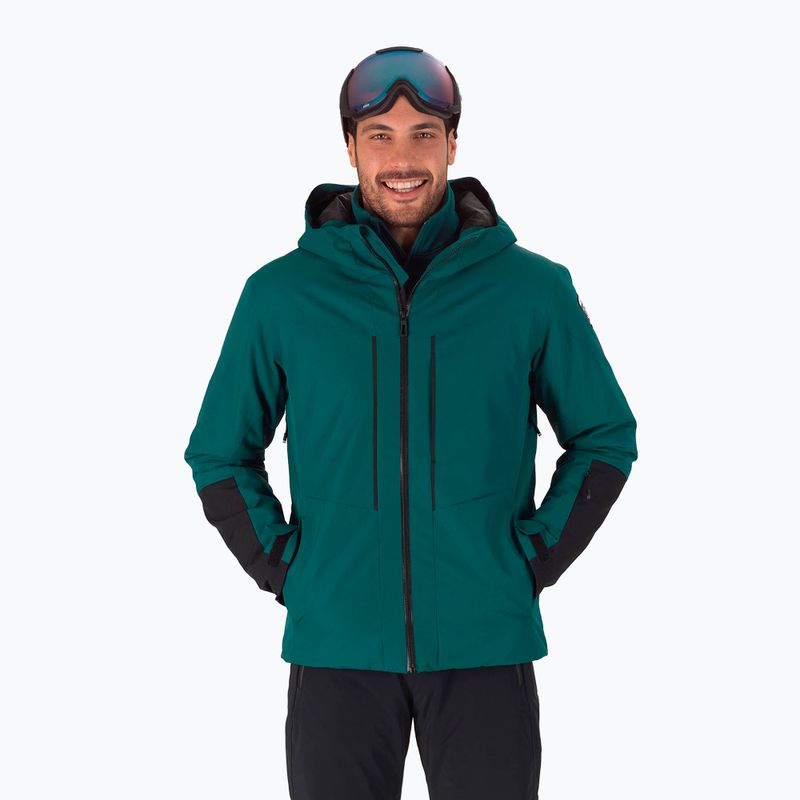 Куртка лижна чоловіча Rossignol Fonction green