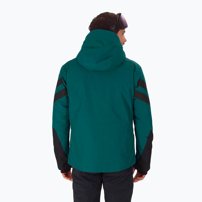 Куртка лижна чоловіча Rossignol Fonction green 2