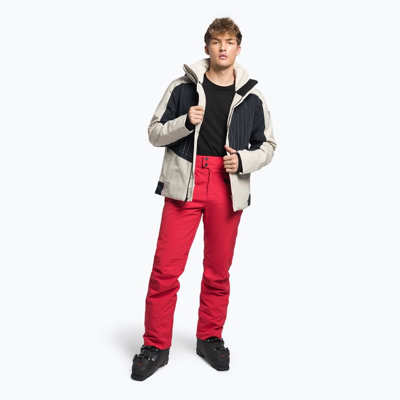Куртка лижна чоловіча Rossignol Degrade white 2