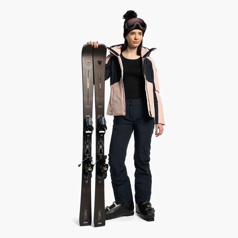 Куртка лижна жіноча Rossignol Degrade pink 2