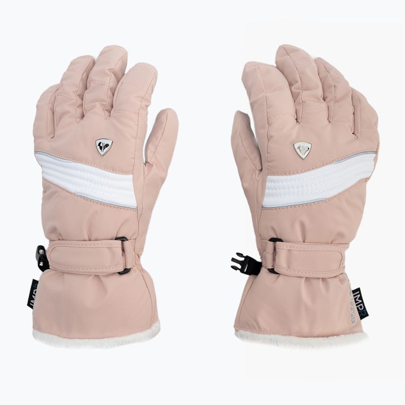 Рукавиці лижні жіночі Rossignol Saphir Impr G pink 3