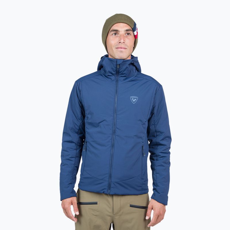 Чоловіча утеплена куртка Rossignol Opside Hoodie dark navy