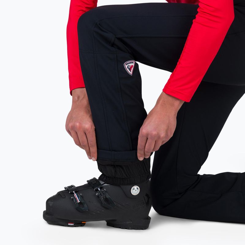 Чоловічі гірськолижні штани Rossignol Origin Softshell чорні 5