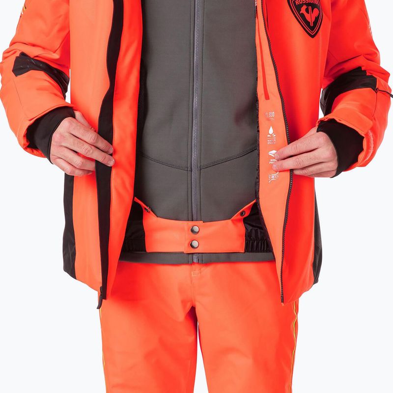 Чоловіча лижна куртка Rossignol Hero All Speed неоновий червоний 11