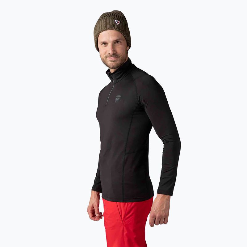 Чоловіча термоактивна кофта Rossignol Classique 1/2 Zip black 4